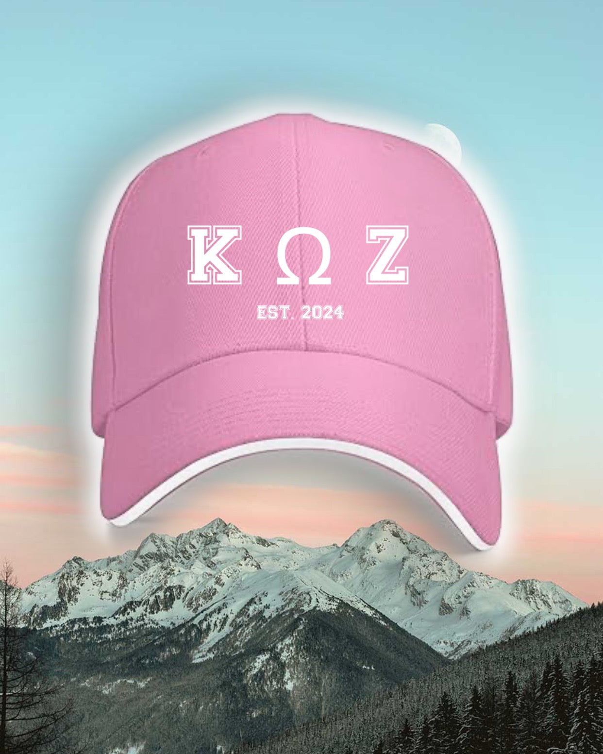 ‘K Ω Z’ BASEBALL CAP