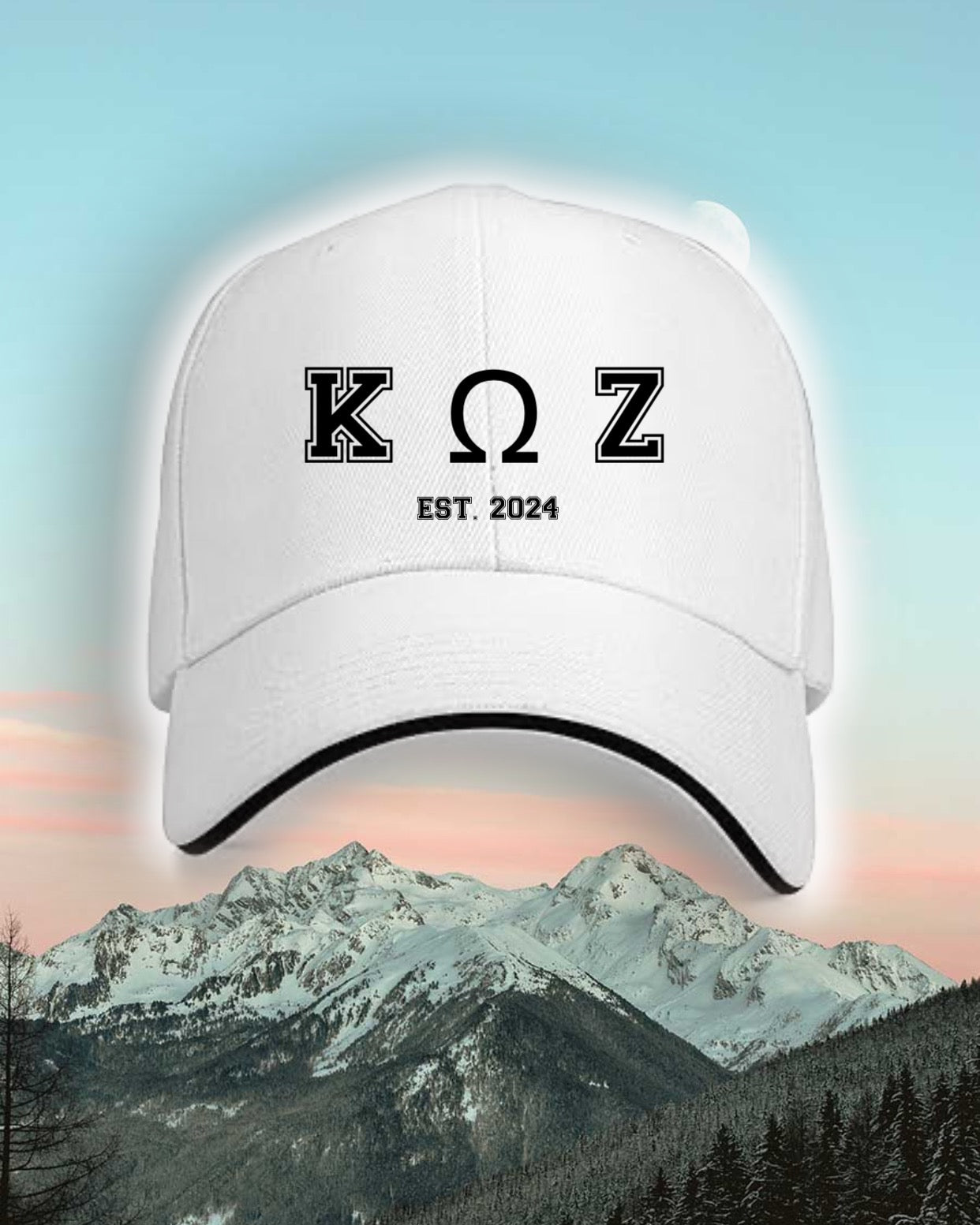 ‘K Ω Z’ BASEBALL CAP