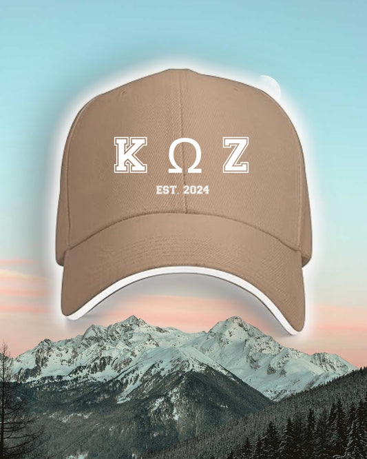 ‘K Ω Z’ BASEBALL CAP